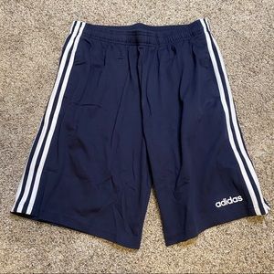 NWT adidas Men's Essentials French Terry 3-Stripes Shorts